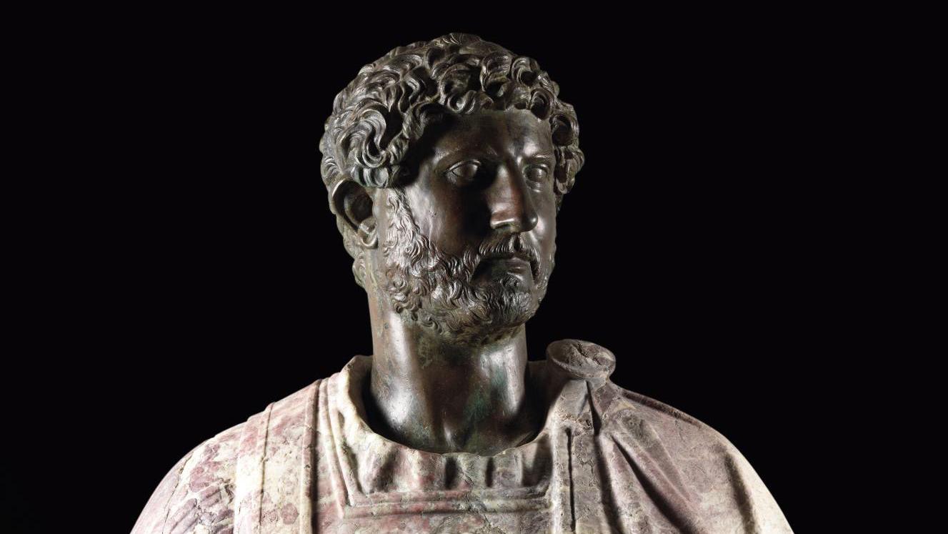 Attributed to Guglielmo della Porta (1515-1577), Bust of the Emperor Hadrian "Stazione... Imperial Hadrian, But of Course! 
