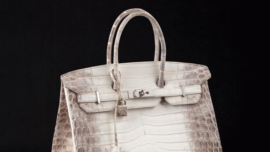Hermès Paris, Birkin bag in Crocodylus niloticus, Himalaya, clasp and fastenings... A Solid Investment: The Hermès 'Himalaya' Birkin Bag 