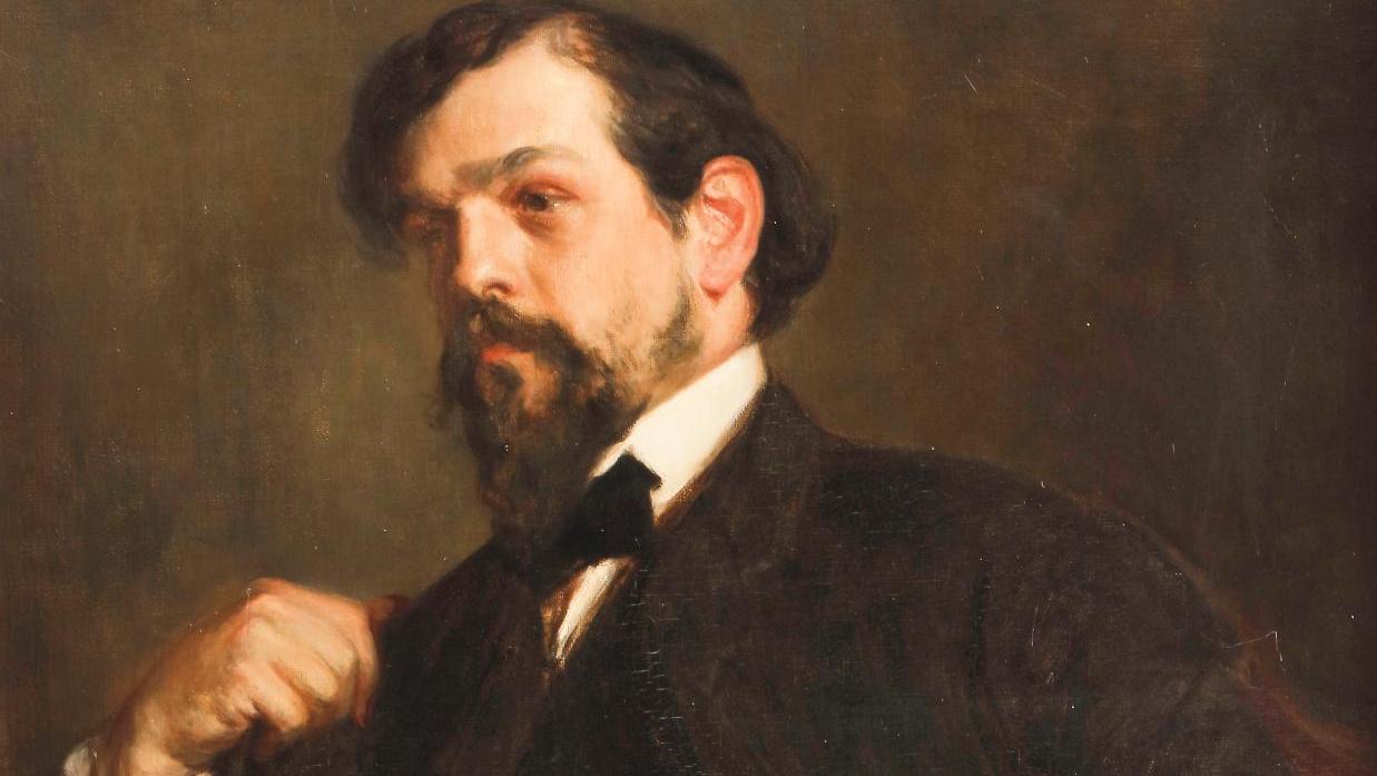 Jacques-Émile Blanche (1861-1942), Claude Debussy, 1902, huile sur toile, 95 x 74 cm.... Blanche et Debussy, accord parfait