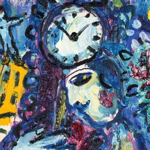 Zoom - L’homme-pendule, le temps rêvé de Marc Chagall