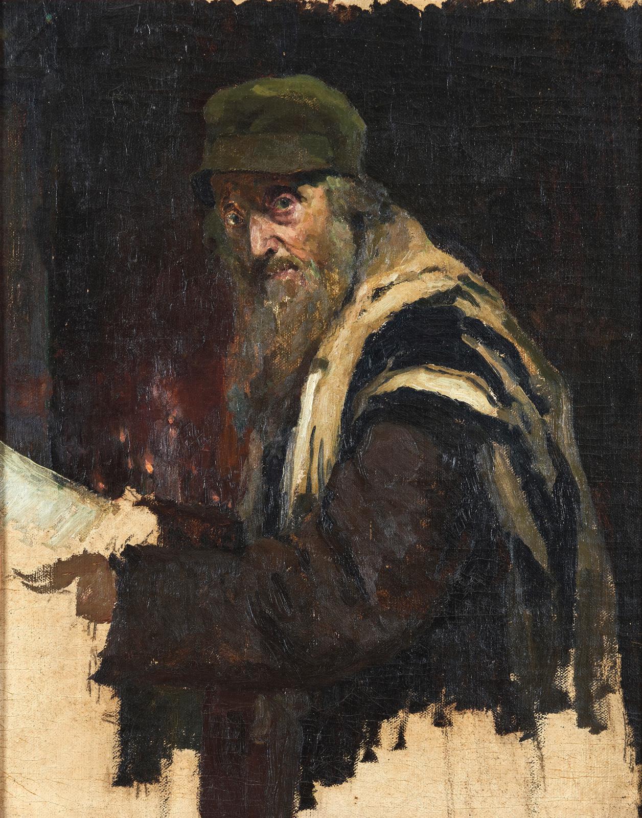 Redécouverte d’une toile perdue d’Alexej von Jawlensky, le Juif en prière…