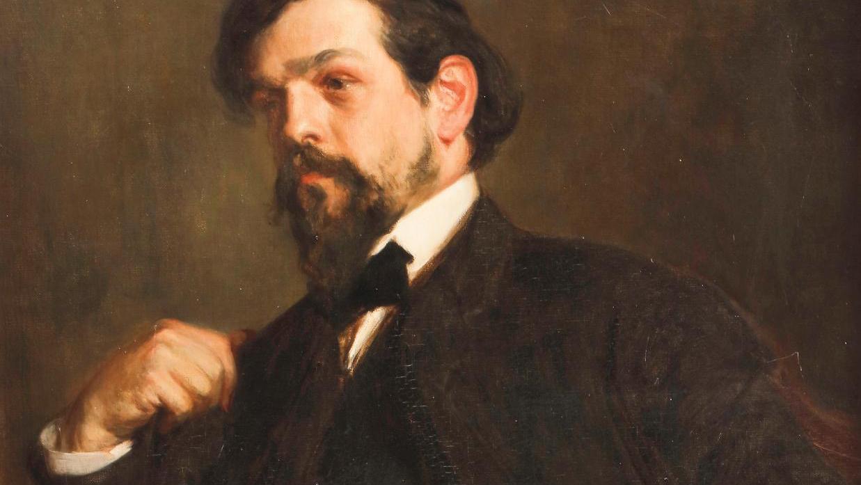 Jacques-Émile Blanche (1861–1942), Claude Debussy, 1902, oil on canvas, 95 x 74 cm/37.5... A Perfect Duet: Debussy and Jacques-Emile Blanche