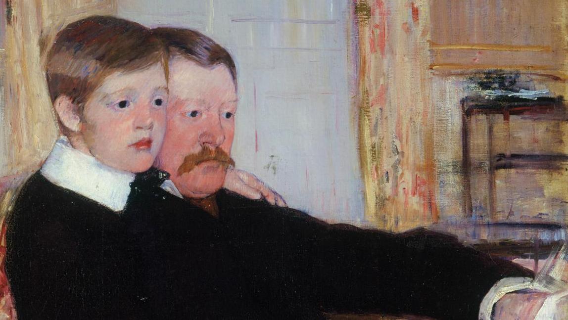 Mary Cassatt, Portrait d’Alexander J. Cassatt et son fils, Robert Kelso Cassatt,... Mary Cassatt, ambassadrice de l'impressionnisme