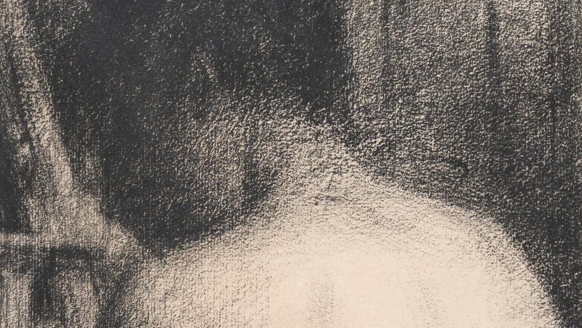 Georges Seurat (1859-1891), Torse d’homme nu près d’un chevalet (Torso of a Nude... Signac the Collector, from Van Gogh to Seurat 