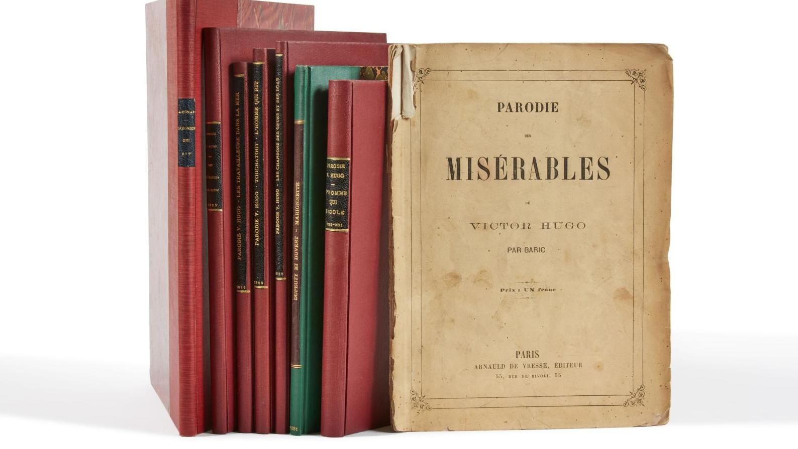 Jules Baric (1825-1905), Parodie des Misérables de Victor Hugo, Paris, De Vresse,... À tout grand auteur, tout honneur parodique !