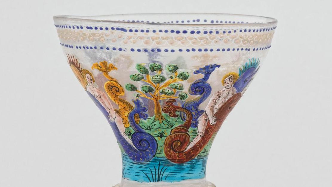 Le verre émaillé au musée de la Renaissance d’Écouen