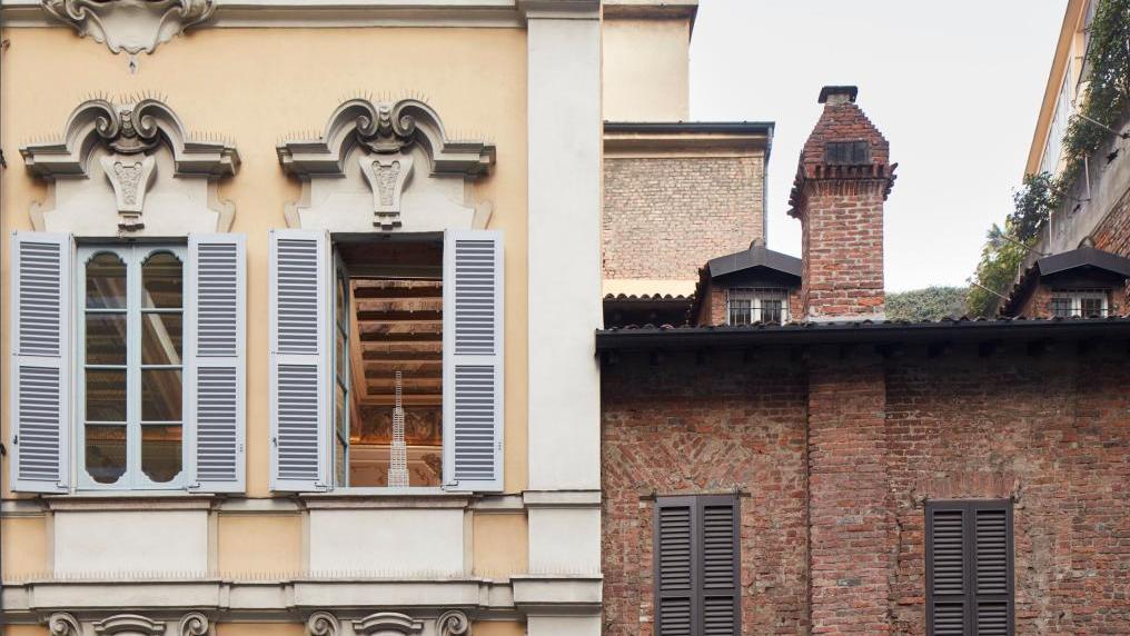 La fondation Carriero occupe deux demeures milanaises du XVe et du XVIIIe siècle... La fondation Carriero renverse l’art in situ