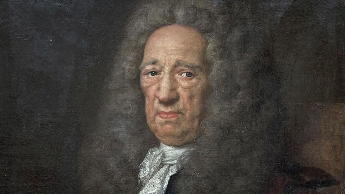 Nicolas de Largillière (1656-1746), Portrait de monsieur Laurent âgé de 92 ans, 1730,... Nicolas de Largillière, tout en maîtrise