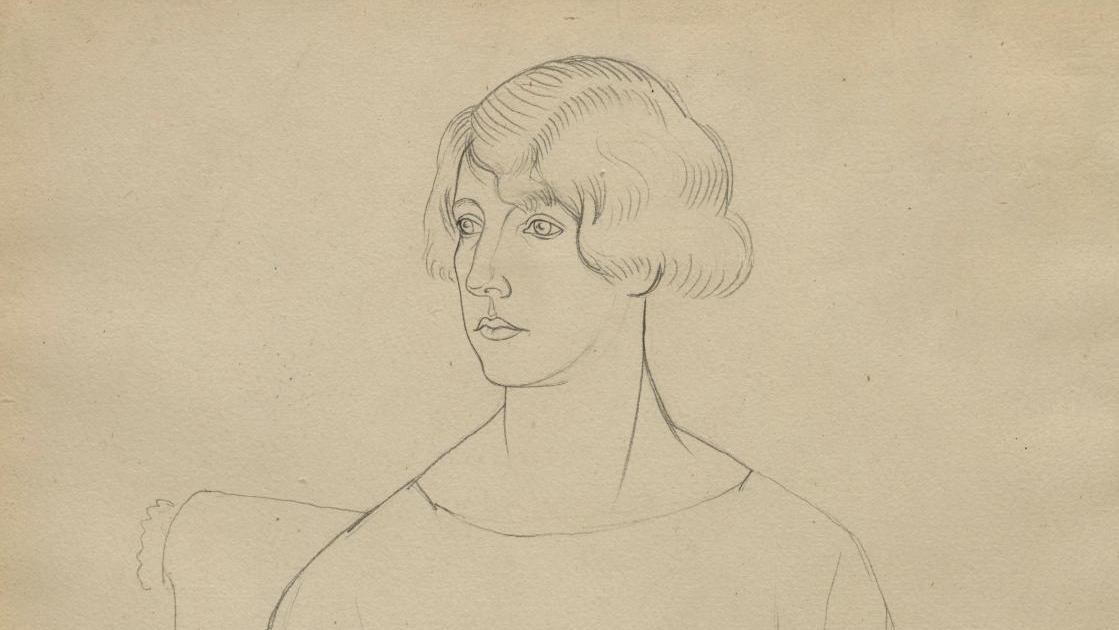 Pablo Picasso (1884-1973), Portrait de la comtesse Édith de Beaumont, janvier 1921,...  Picasso ingresque et des élégantes par Van Dongen