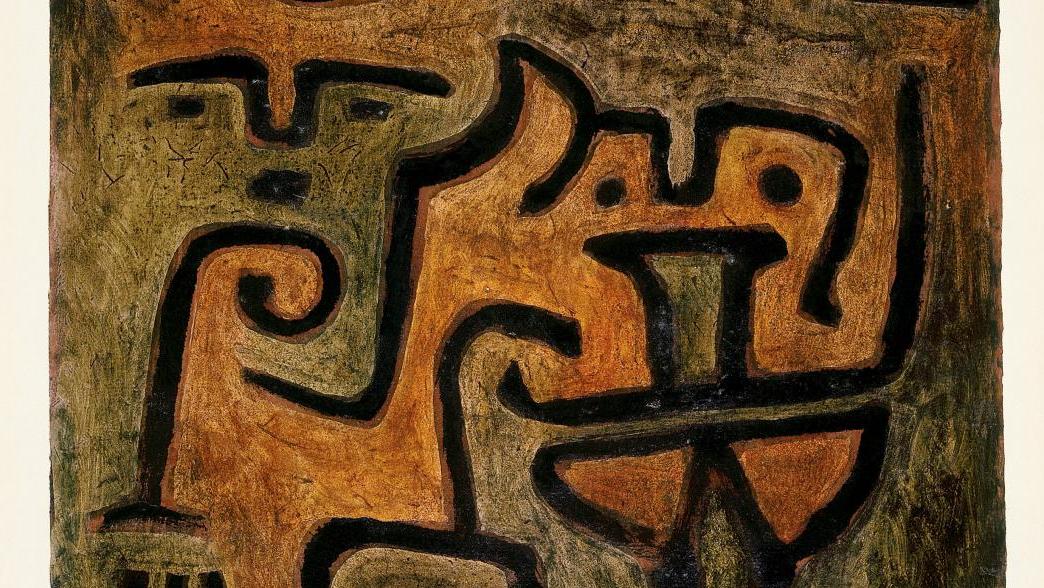 Paul Klee (1879-1940), Sorcières de la terre, 1938, huile et aquarelle sur papier... Paul Klee à Villeneuve d’Ascq