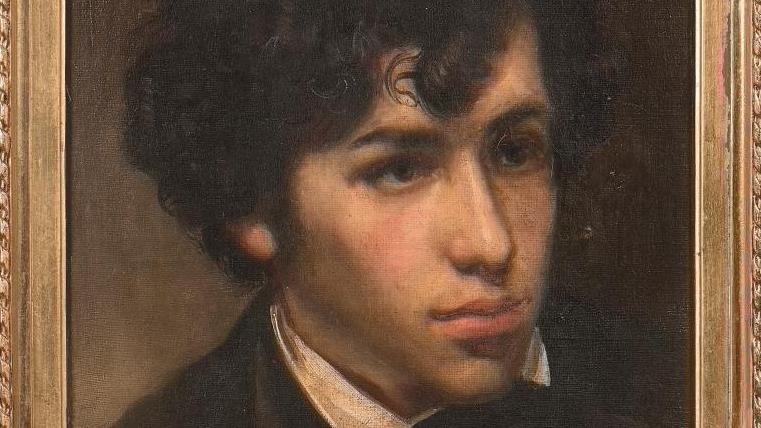 William Adolphe Bouguereau (1825-1905), Portrait du peintre Édouard Brandon, huile... William Bouguereau et Édouard Brandon
