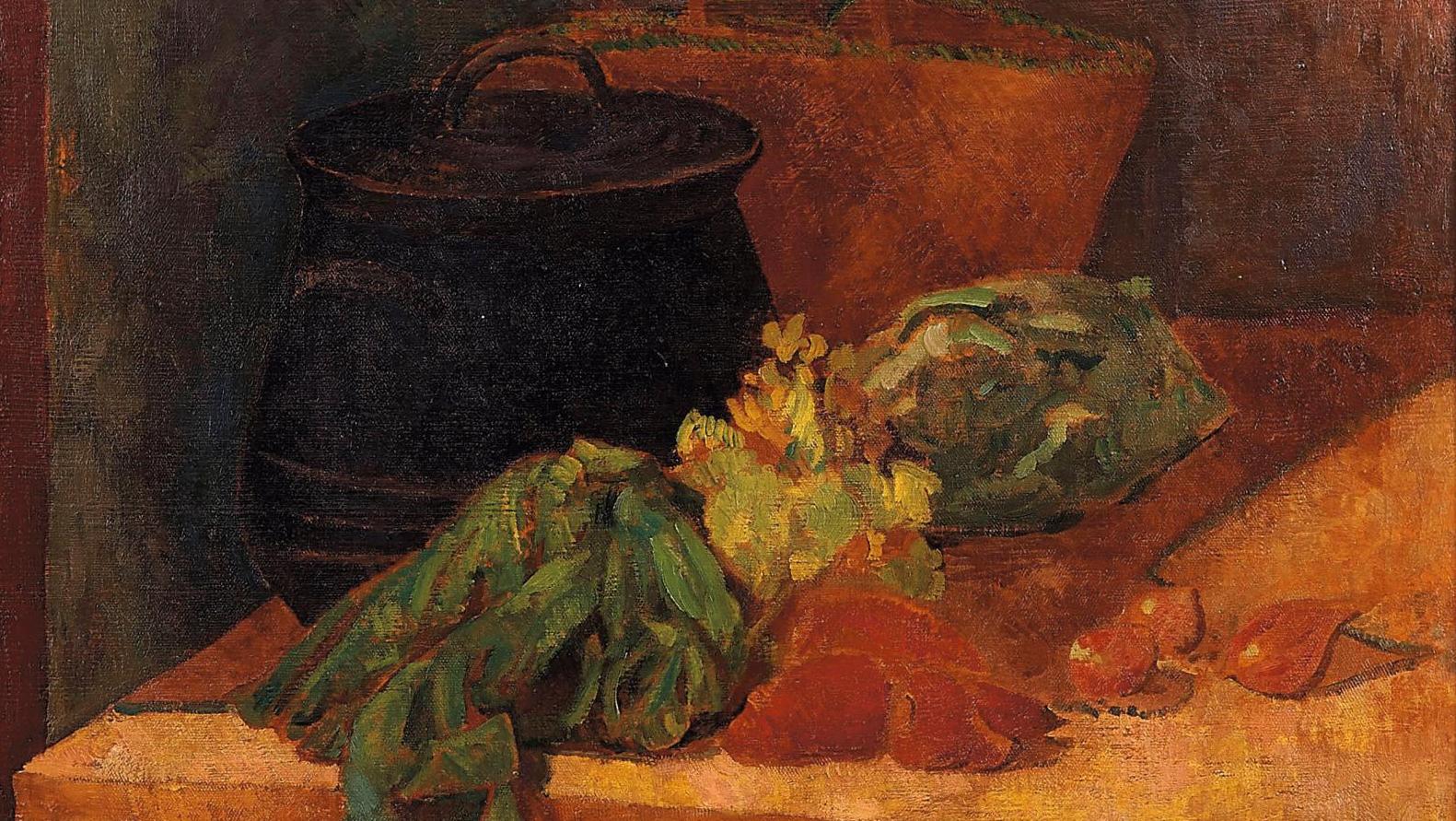 Paul Sérusier (1864-1927), Nature morte au chou (le pot au feu), 1907, huile sur... Paul Sérusier et la nature morte