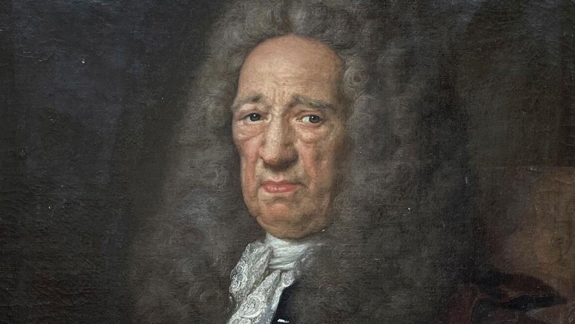 Nicolas de Largillière (1656-1746), Portrait de monsieur Laurent âgé de 92 ans, 1730,... Nicolas de Largillière en majesté