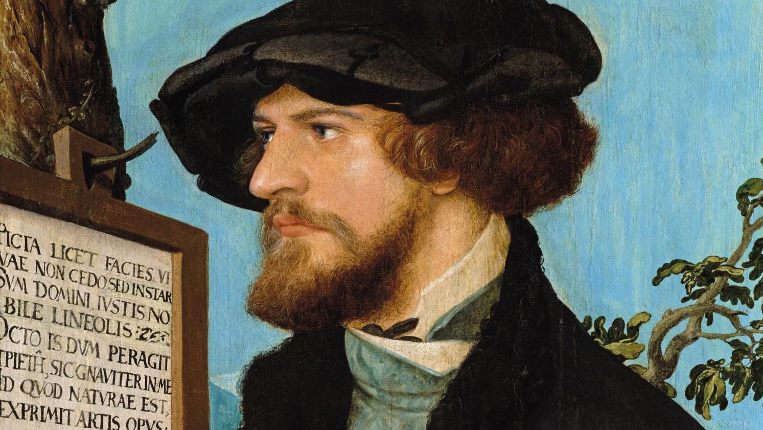 Hans Holbein the Younger, Portrait of Bonifacius Amerbach, 1519, mixed media on panel,... Dostoyevsky and Holbein at the Kunstmuseum in Basel