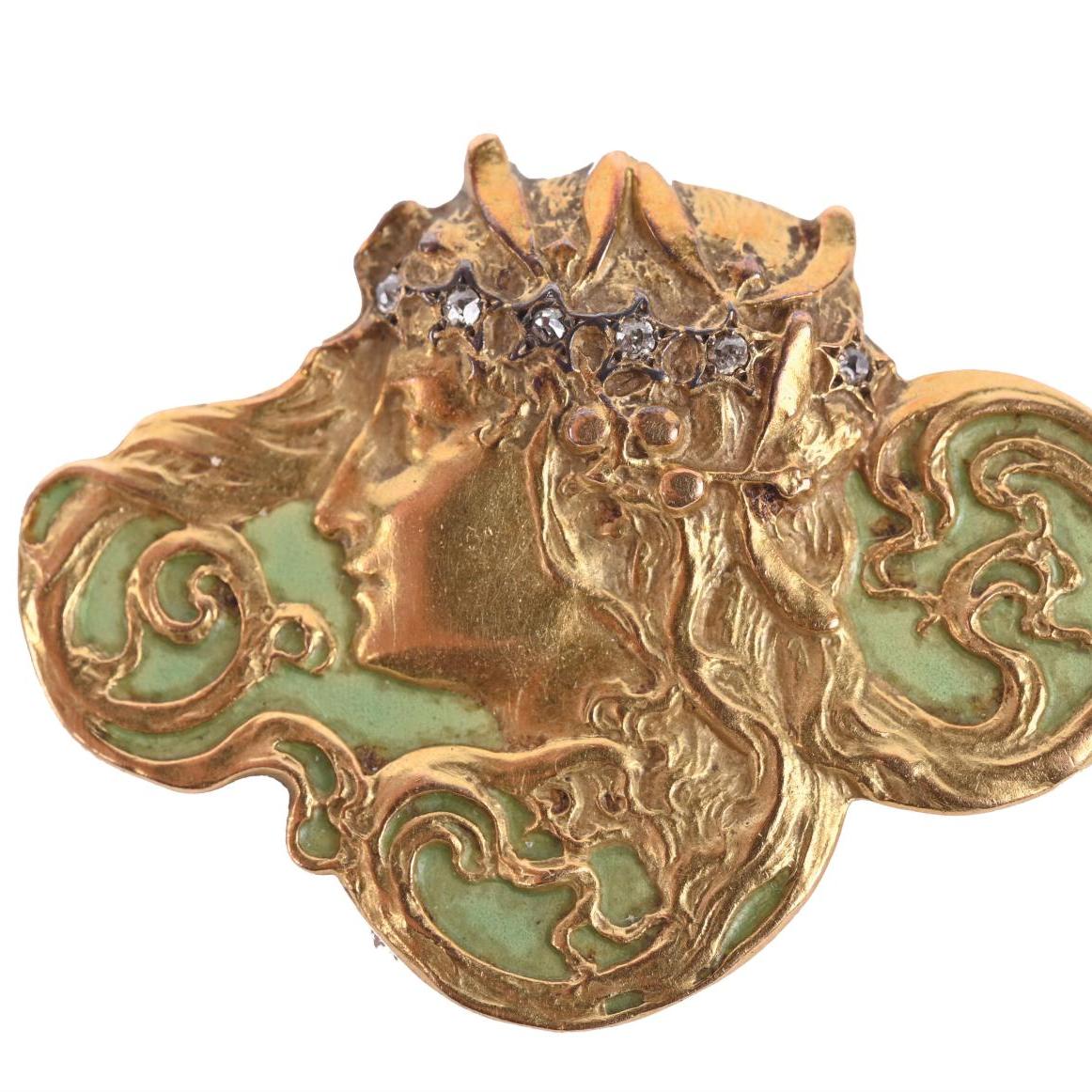 Lalique’s Inspired Art Nouveau Jewelry - Lots sold