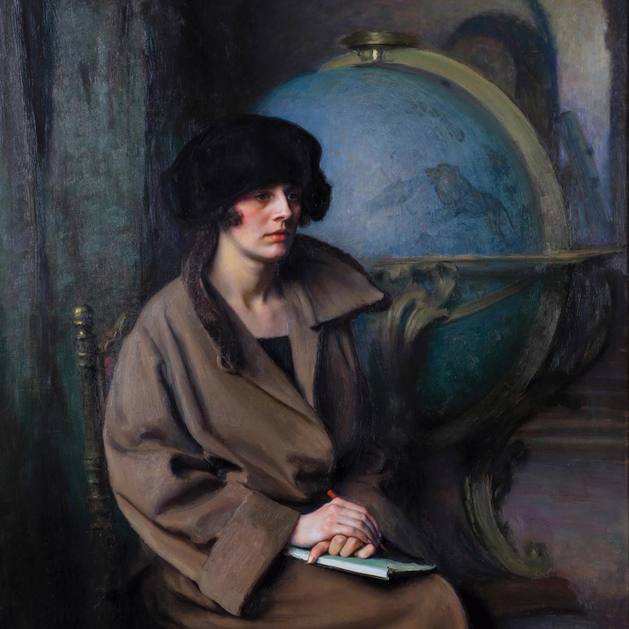 "L'Étudiante," a Humanist Portrait by Emile Friant - Lots sold