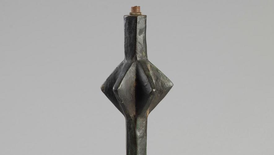 Alberto Giacometti (1901-1966), pied de lampe «Étoile», modèle créé vers 1935, épreuve... Giacometti, Marten de Vos : dialogue entre les siècles
