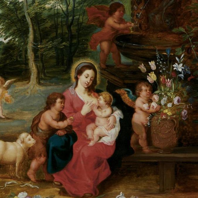 La Vierge, l’Enfant et saint Jean-Baptiste au jardin - Après-vente