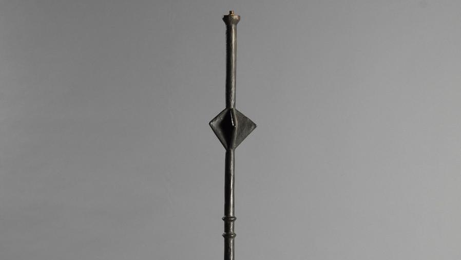 Alberto Giacometti (1901-1966), pied de lampadaire « étoile », le modèle créé vers... La bonne étoile d’Alberto Giacometti