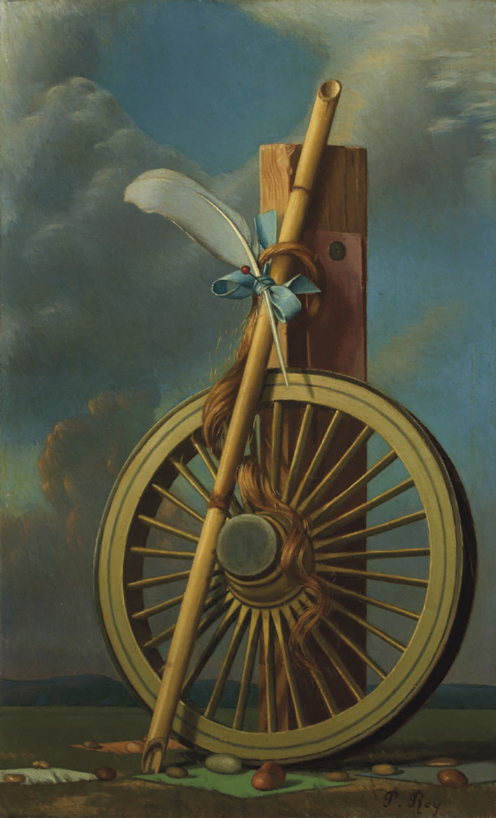 Pierre Roy (1880-1950), La Fortune au repos, avant 1933, huile sur toile, 55 x 33,5 cm. Adjugé : 67 000 €