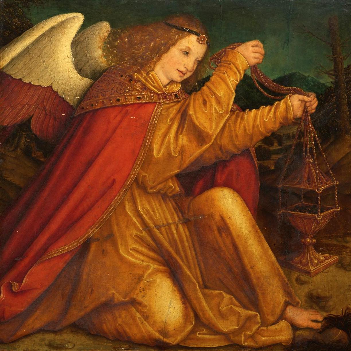 An Unusual Angel by Bernhard Strigel - Spotlight