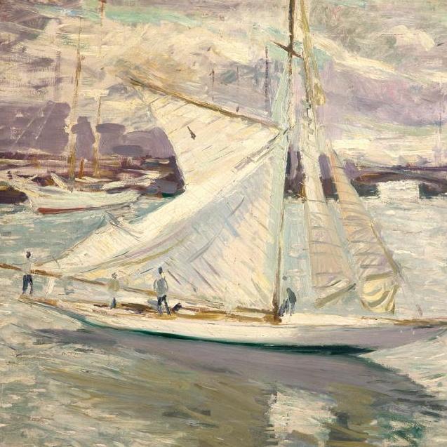Yachting avec  Paul-César Helleu