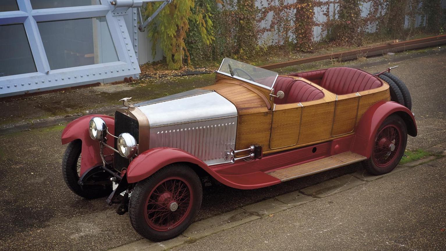 Hispano-Suiza H6B de 1921. Estimation : 500 000/700 000 €Adjudication non commun... La limousine des rois