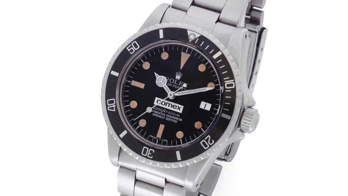Rolex, Comex Oyster Perpetual Sea-Dweller no. 2049 in steel, automatic movement,... The Rolex Sea-Dweller: A Collector's Item 
