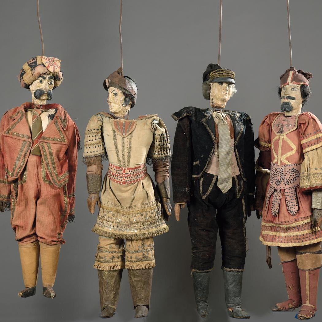 Pantomime à l'italienne pour des marionnettes