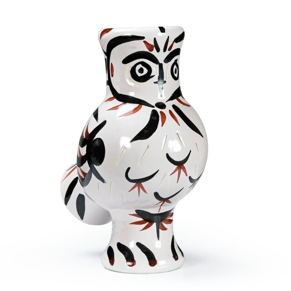 Picasso's "Owl" Vase - Lots sold