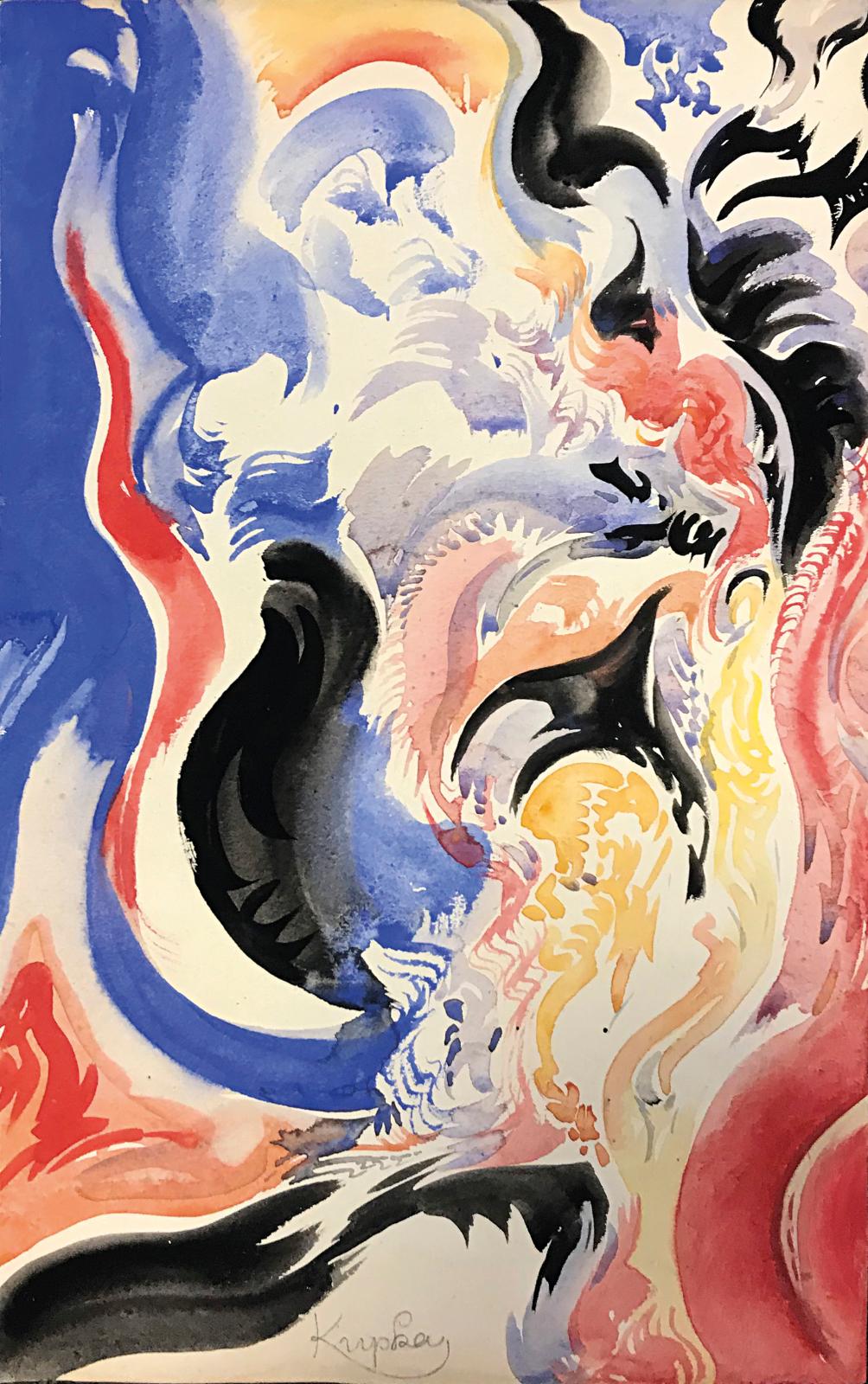 Kupka, l’intensité des couleurs et des formes