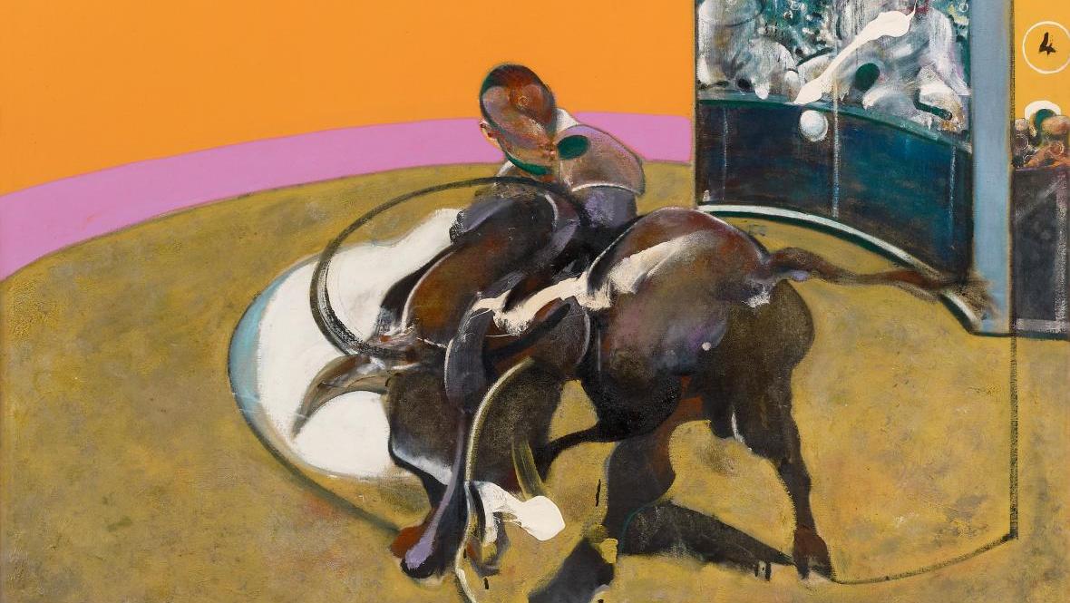 Francis Bacon, Study for Bullfight No. 1, 1969, oil on canvas, 198 x 147.5 cm/77.9... 