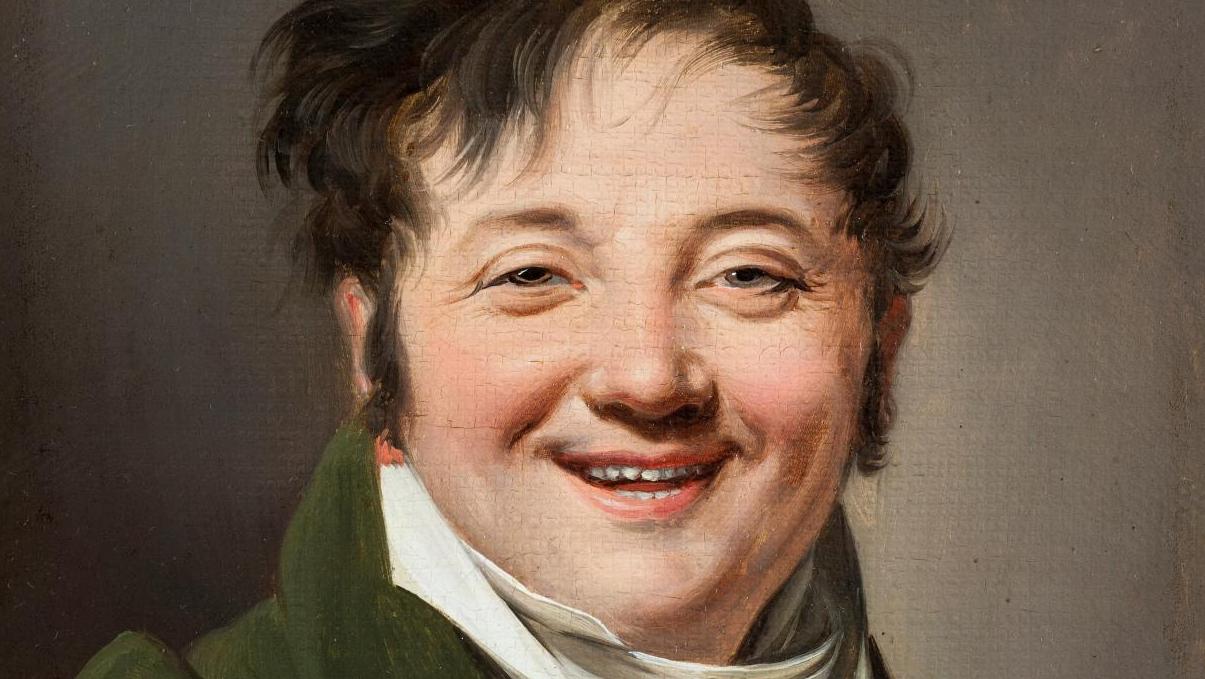 Louis-Léopold Boilly (1761-1845), Jean qui rit, vers 1808-1810, huile sur toile,... Les tapages de Boilly en détails au musée Cognacq-Jay