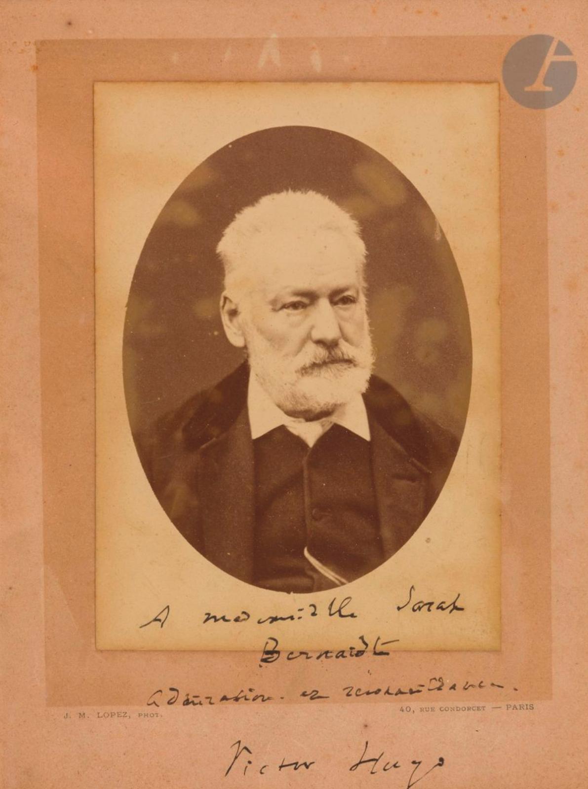 Victor Hugo pour Sarah Bernhardt