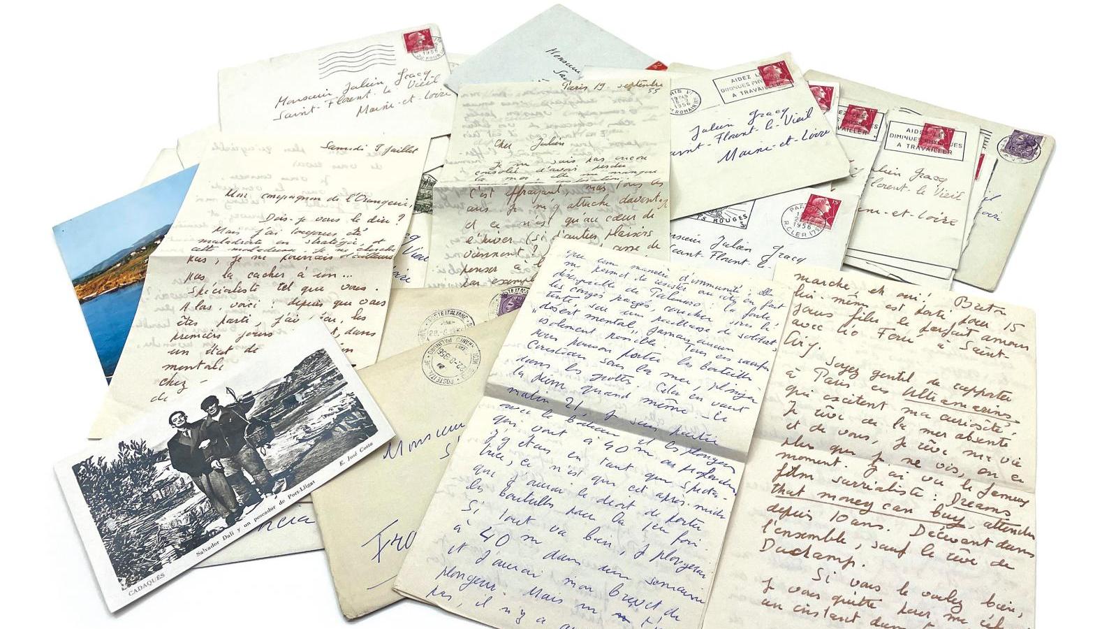 Correspondance de Nora Mitrani à Julien Gracq. 59 lettres autographes signées « Nora... Julien Gracq : l’écrivain et les surréalistes 