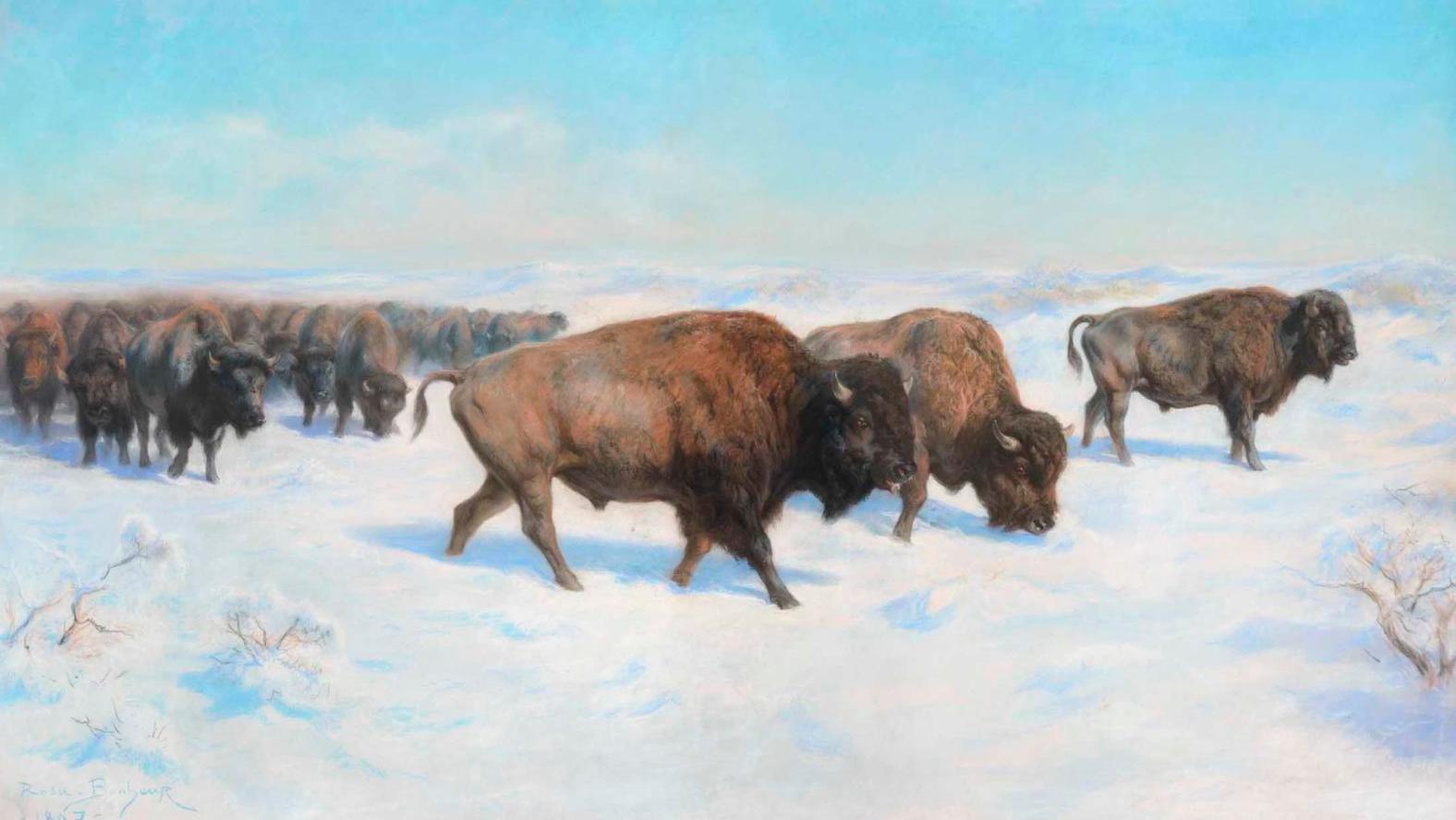 The record is $773,500, which the 1897 Migration of bison achieved in the United... Art Market Overview: Rosa Bonheur, a Winning Bicentenary?