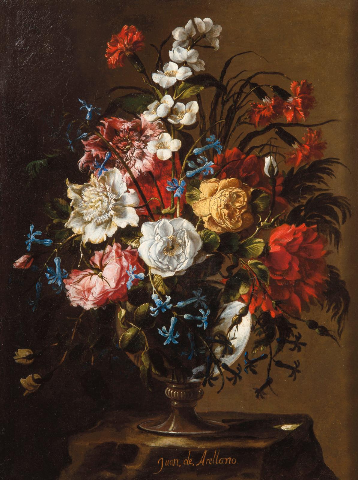 Les fleurs baroques de Juan de Arellano