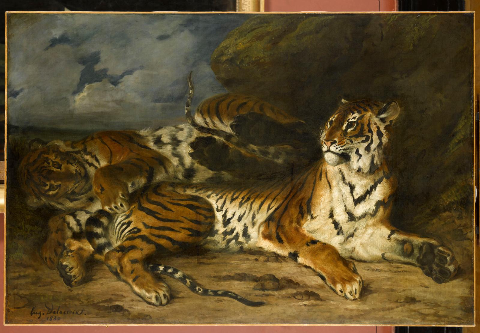 Delacroix et la nature en son musée