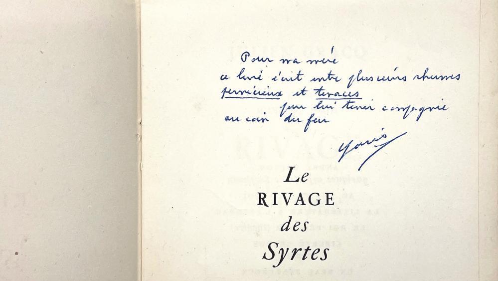 Julien Gracq (1910-2007), Le Rivage des Syrtes, José Corti, Paris, 1951, édition... L'intimité de Julien Gracq dévoilée