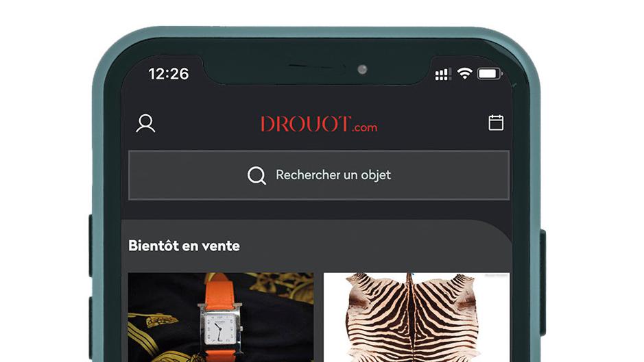   Coup d'envoi de l'application mobile de Drouot 