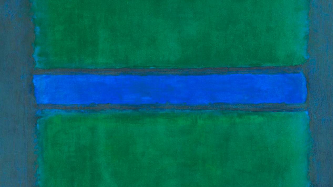 Mark Rothko (1903-1970), Untitled, 1957. Washington, National Gallery of Art© 1998... Monet and Rothko: An Unprecedented Exhibition in Giverny