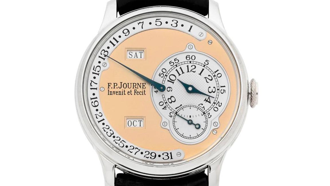 François Paul Journe, men's wristwatch, classic Octa Calendrier collection (No. 054-03Q),... François-Paul Journe: A New Star in Luxury Watchmaking