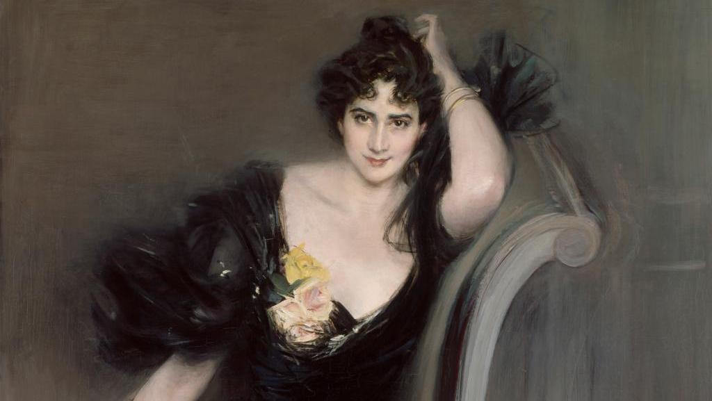 Giovanni Boldini, Portrait de Lady Colin Campbell, née Gertrude Elizabeth Blood,... Rétrospective Boldini au Petit Palais